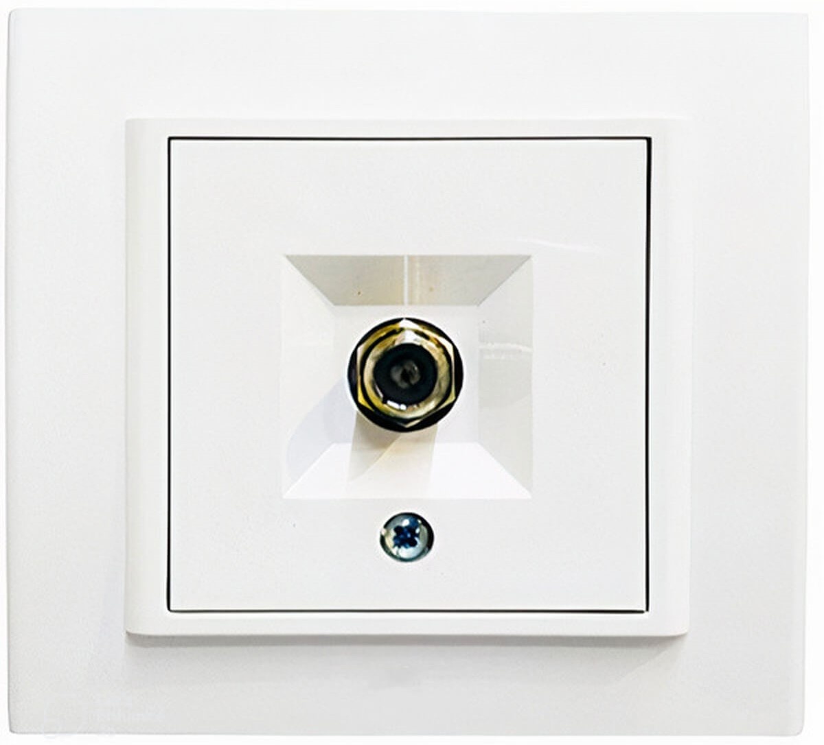 Priză TV Albă 500-010200224 EL-Bi Zena