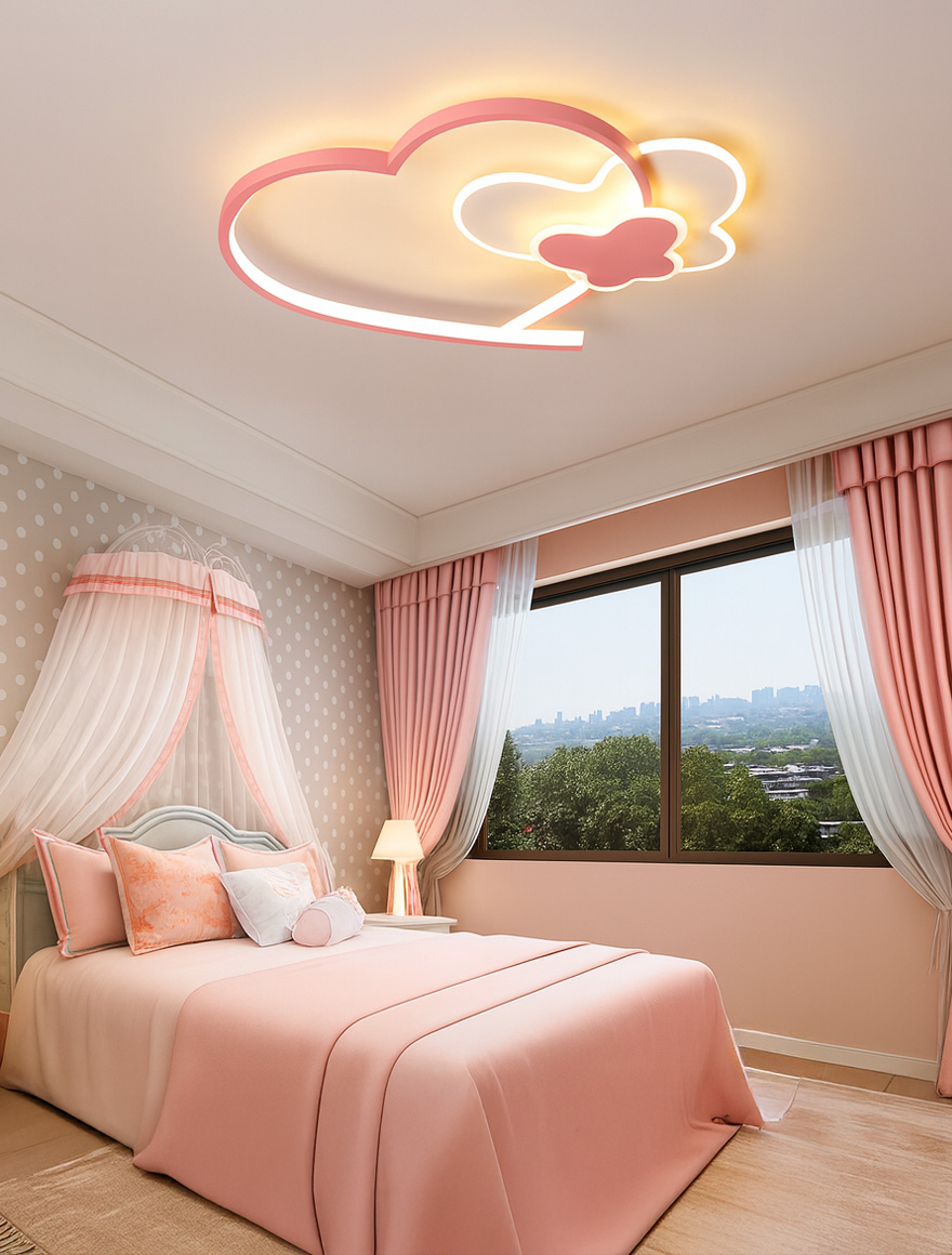 Plafonieră LED SG-310A-butterfly core, D500x60,30W 3colors LuminaLED