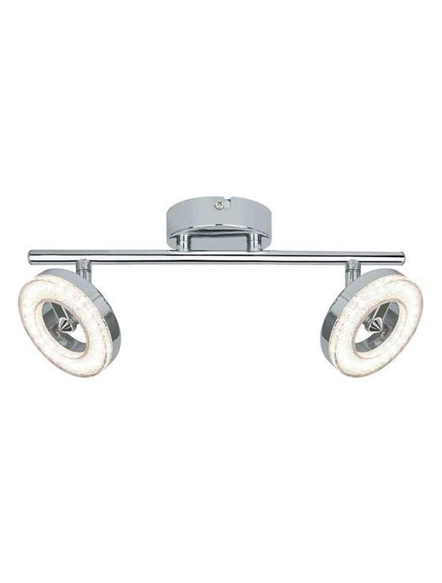 * Lustră LED DRISO LED16032A-2TU 2X2,4W 3000K metal chrome ZUMALINE 5