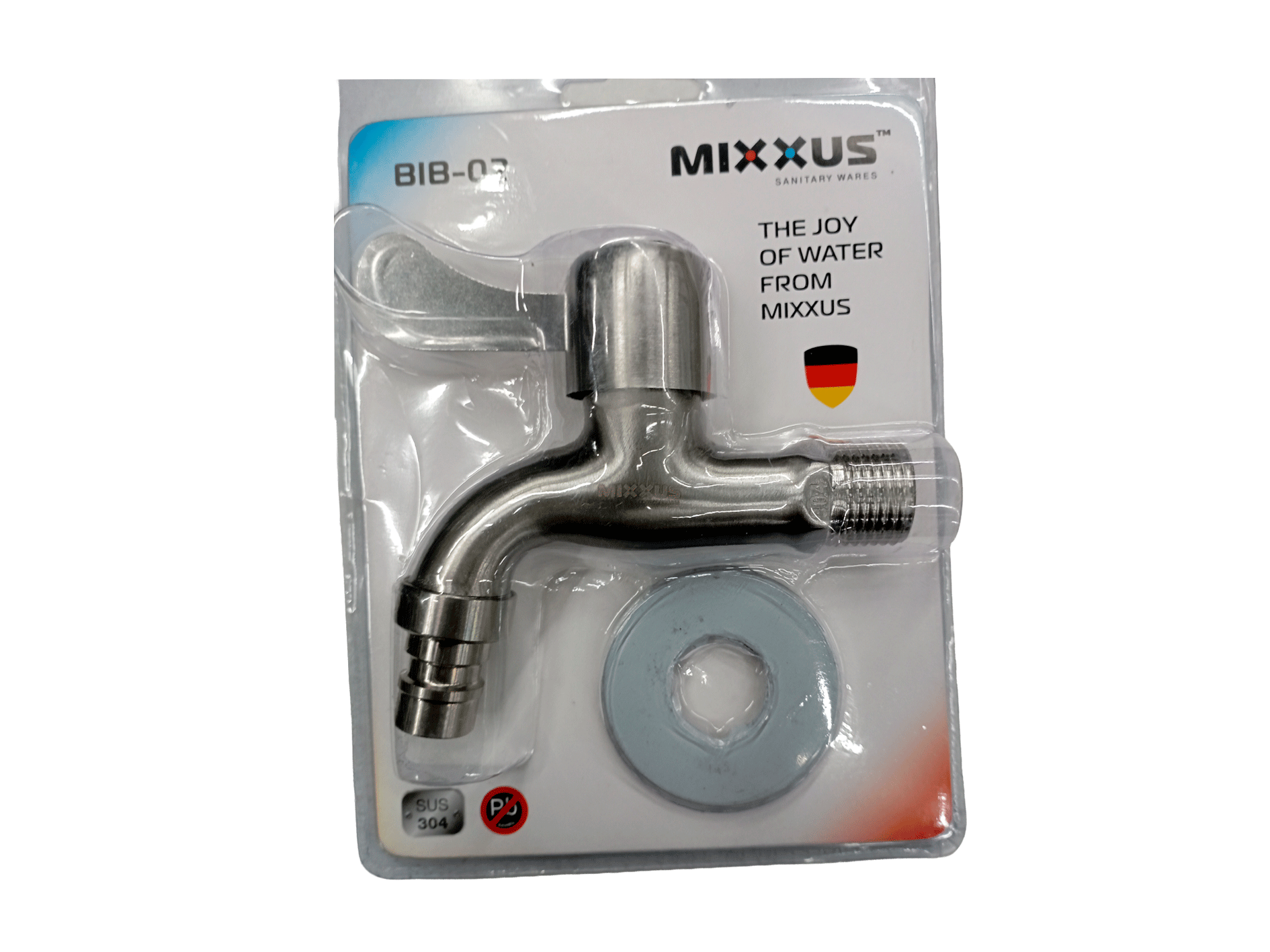 MIXXUS BIB-02 Robinet p/u apă rece 1/2 inox