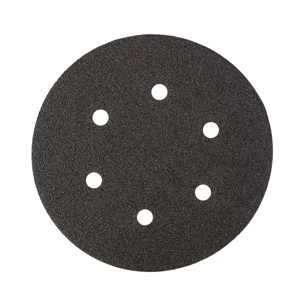 341100 Disc abraziv 150mm P100  cu 6 găuri, cu carbură de siliciu Profmet