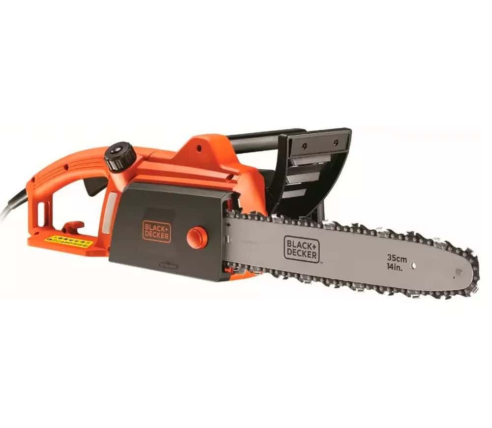 Электрическая цепная пила Black+Decker CS1835, 1800 Вт, шина 35 см