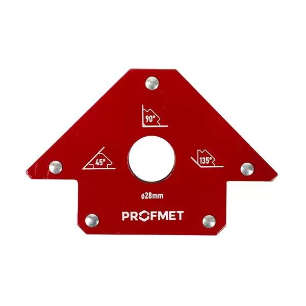 255101 Fixator magnet p/u sudură 82x120x13mm, 3 unghiuri Profmet