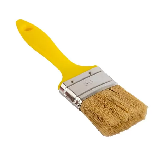 351005 Pensula 70mm STANDART cu fibre naturale, maner din plastic