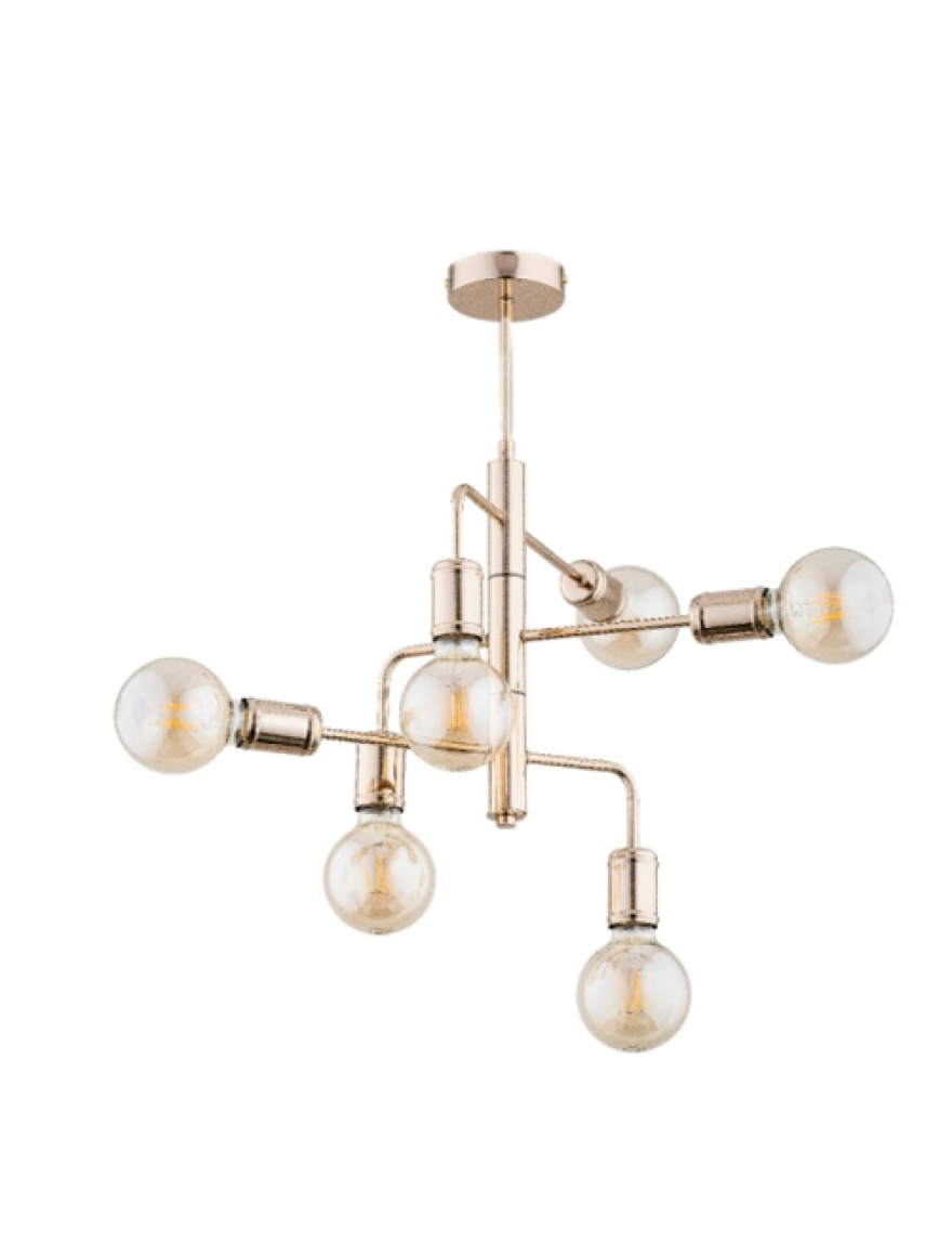 * Lustră VECTUS 7xE27 max 60W gold ALFA