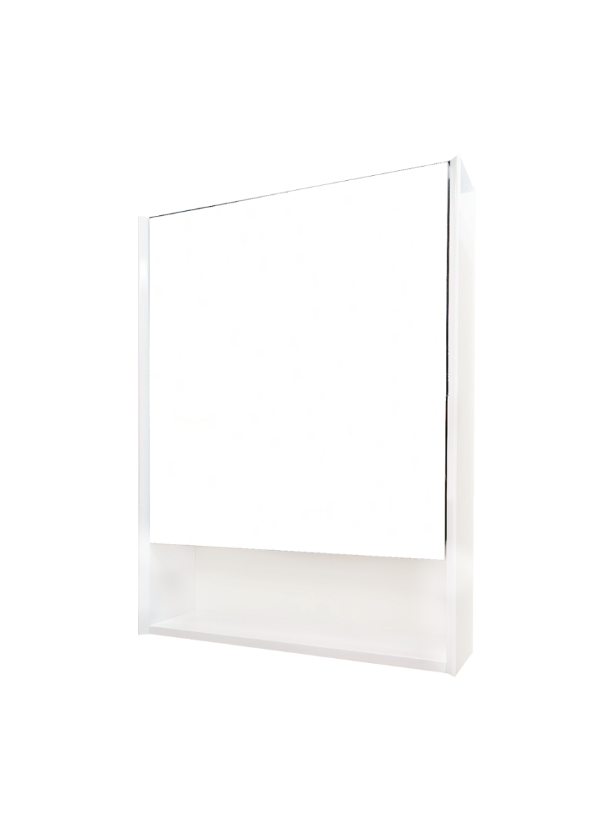 Dulap cu oglindă Paris 55 Alb Dreapta 80x52x14 cm