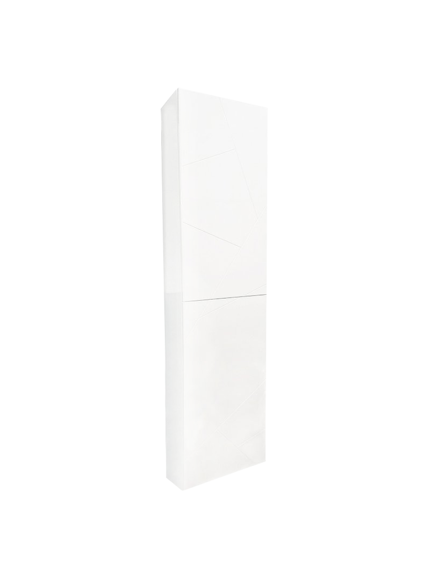 Dulap coloana suspendat Corsica Alb Stanga