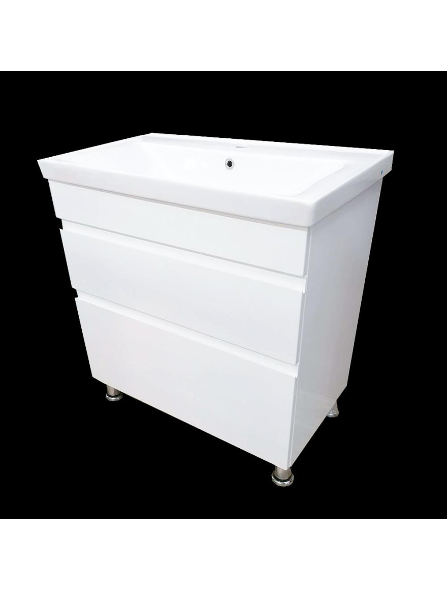 Masca cu 2 sertare Puatu-65 Alb 85x65x46 cm