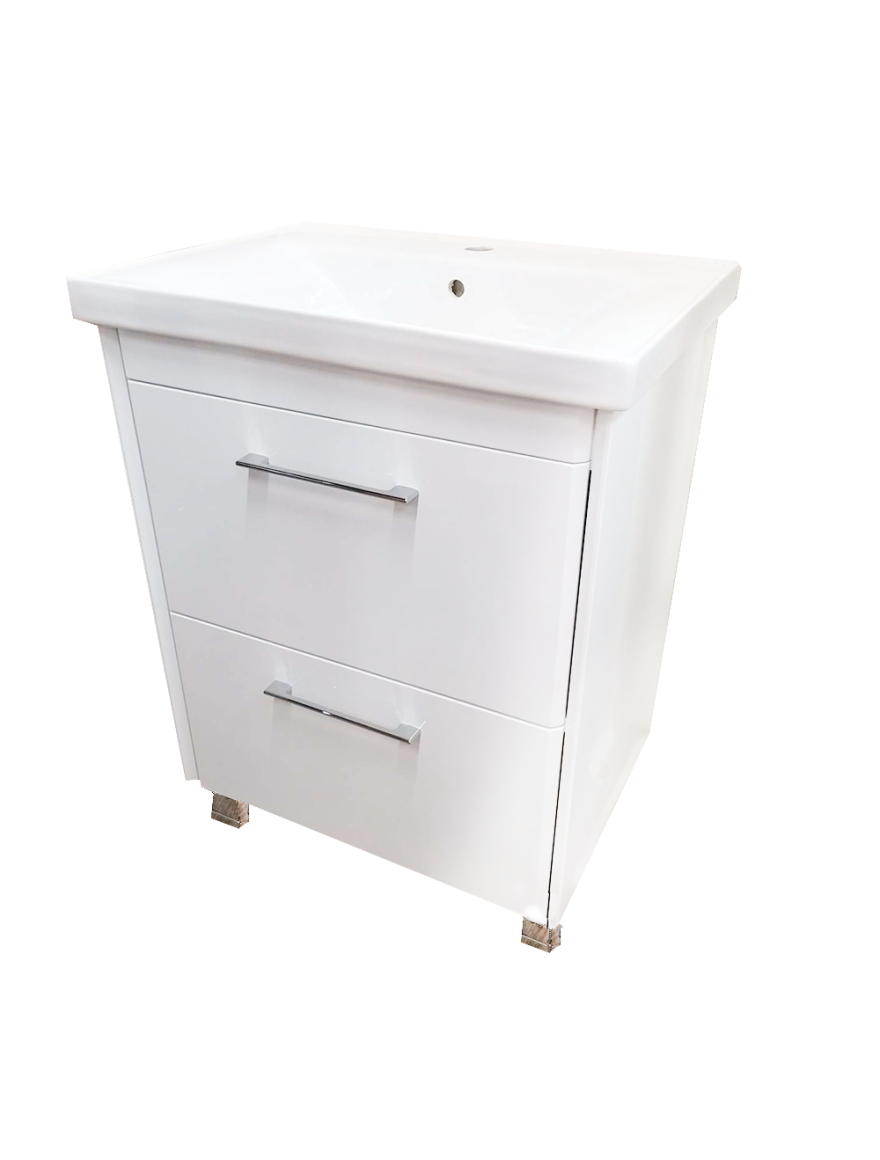 Masca cu 2 sertare Paris Alb 85x55x46 cm