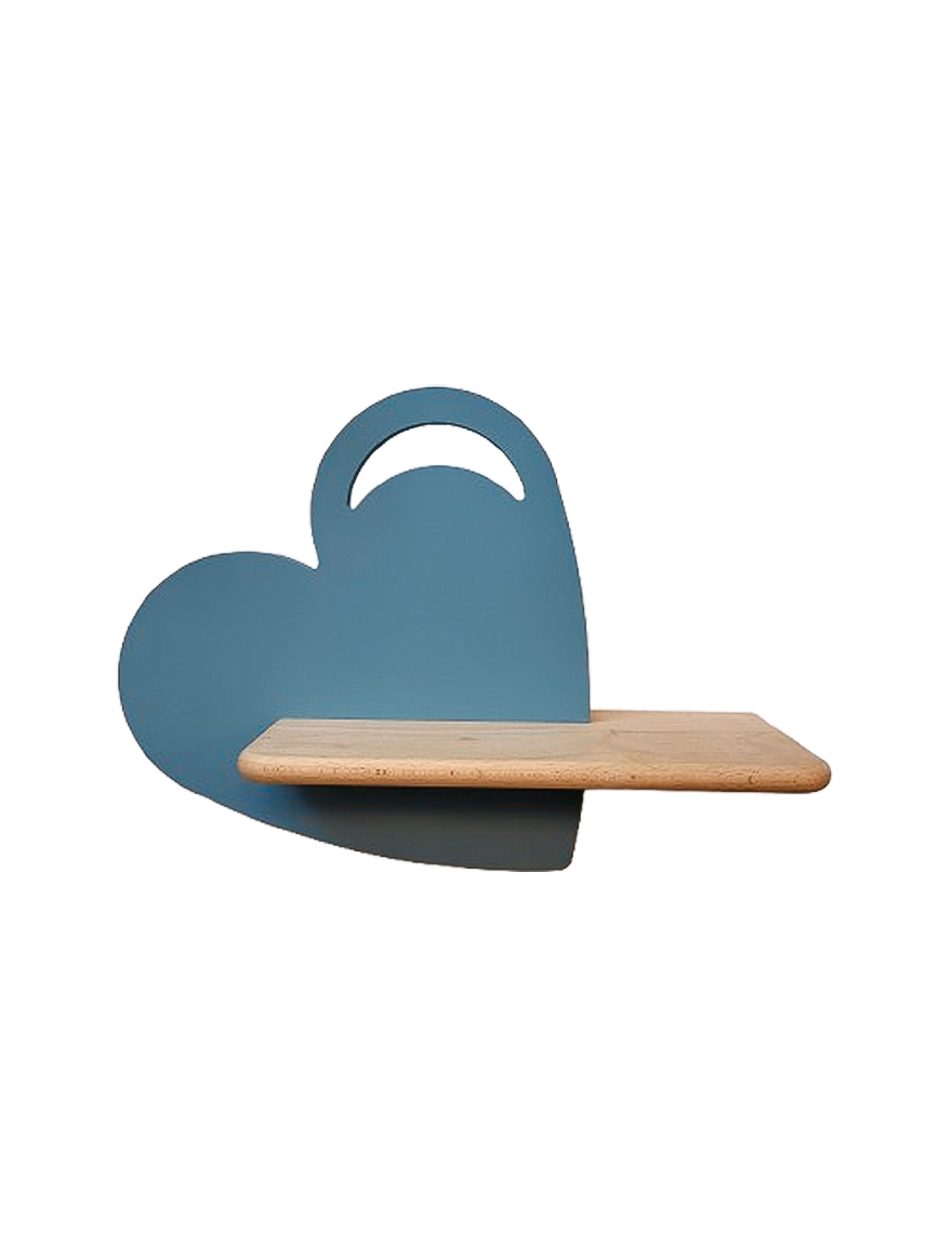 Aplică LED HEART 5W 4000K fără întrerup. blue CANDELLUX