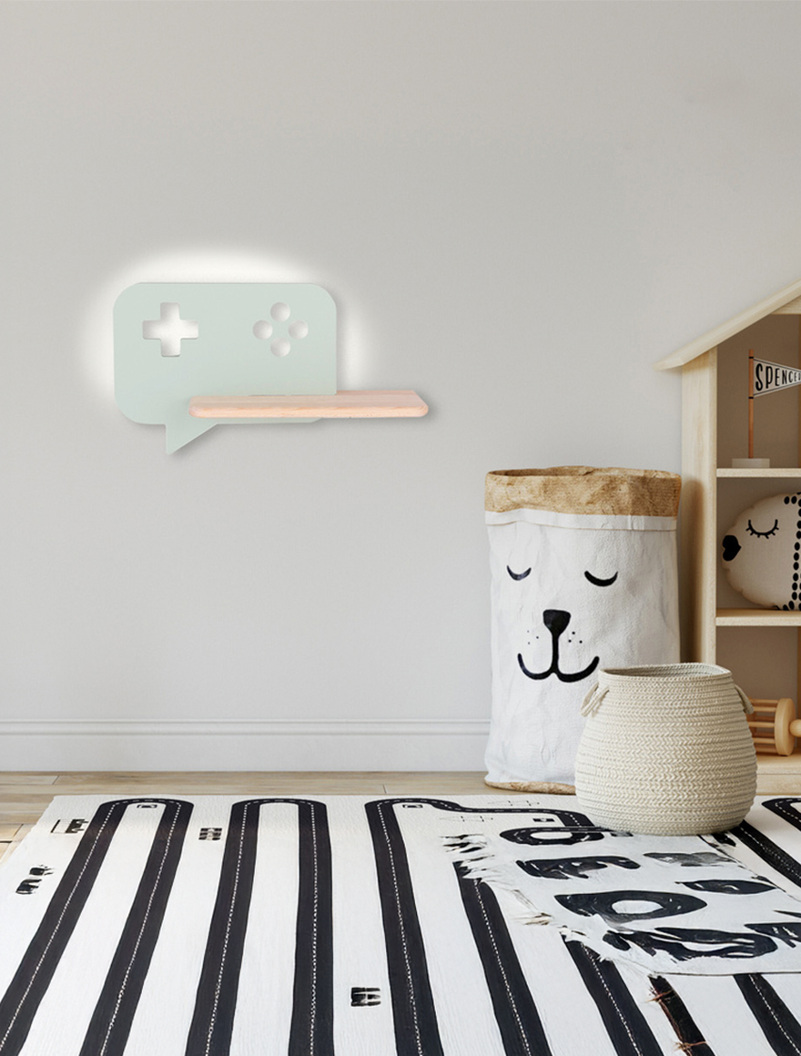 Aplică LED CONSOLE 5W 4000K fără întrerup. green CANDELLUX