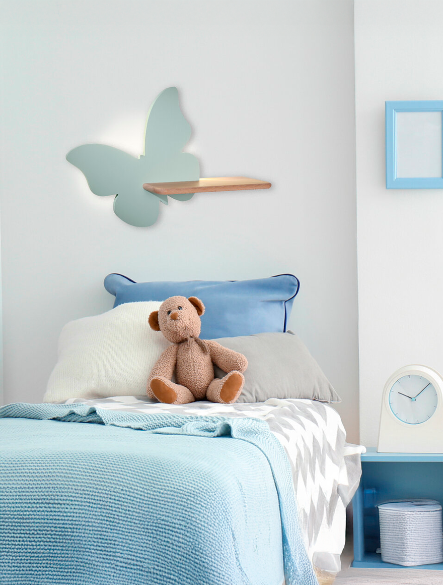 Aplică LED BUTTERFLY 5W 4000K fără întrerup. mint CANDELLUX