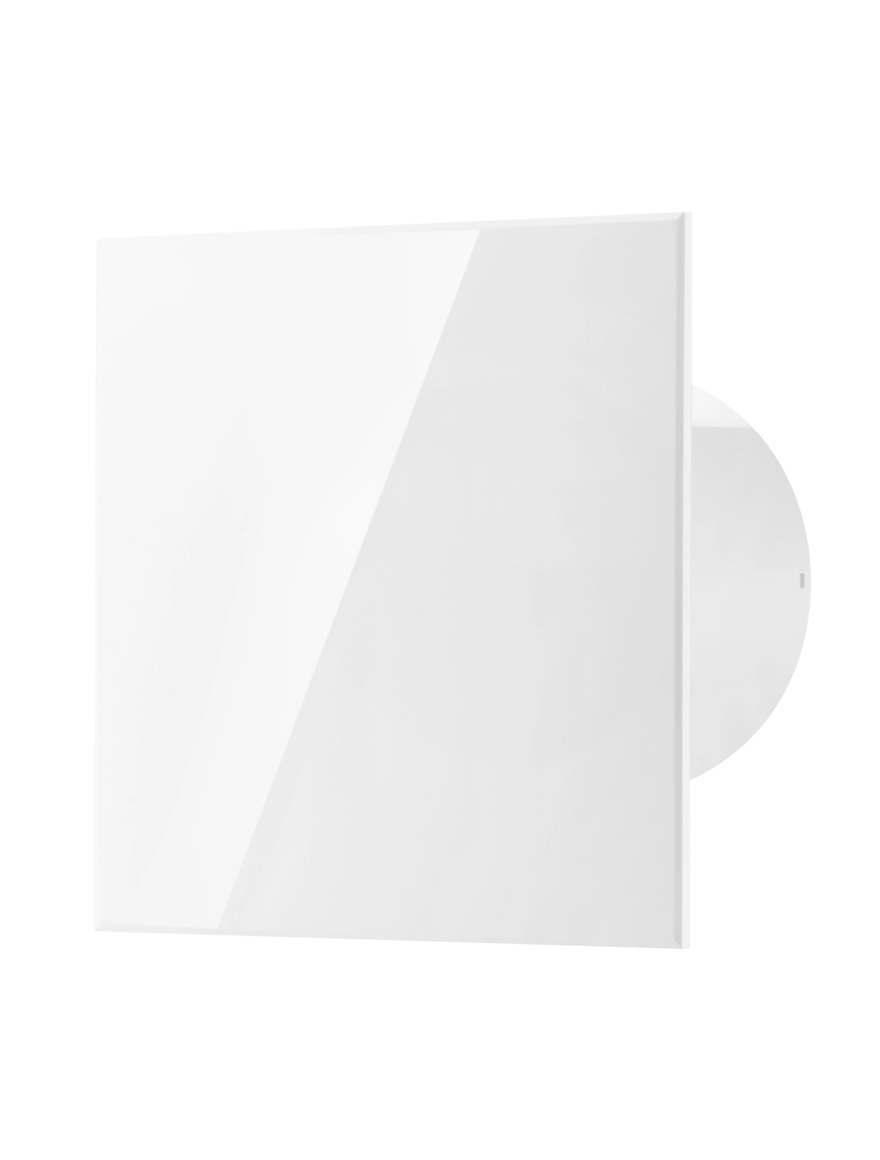 Panou 01-170 din sticla 175x175 pu ventilatoare dRim 100/125 alb AIRROXY