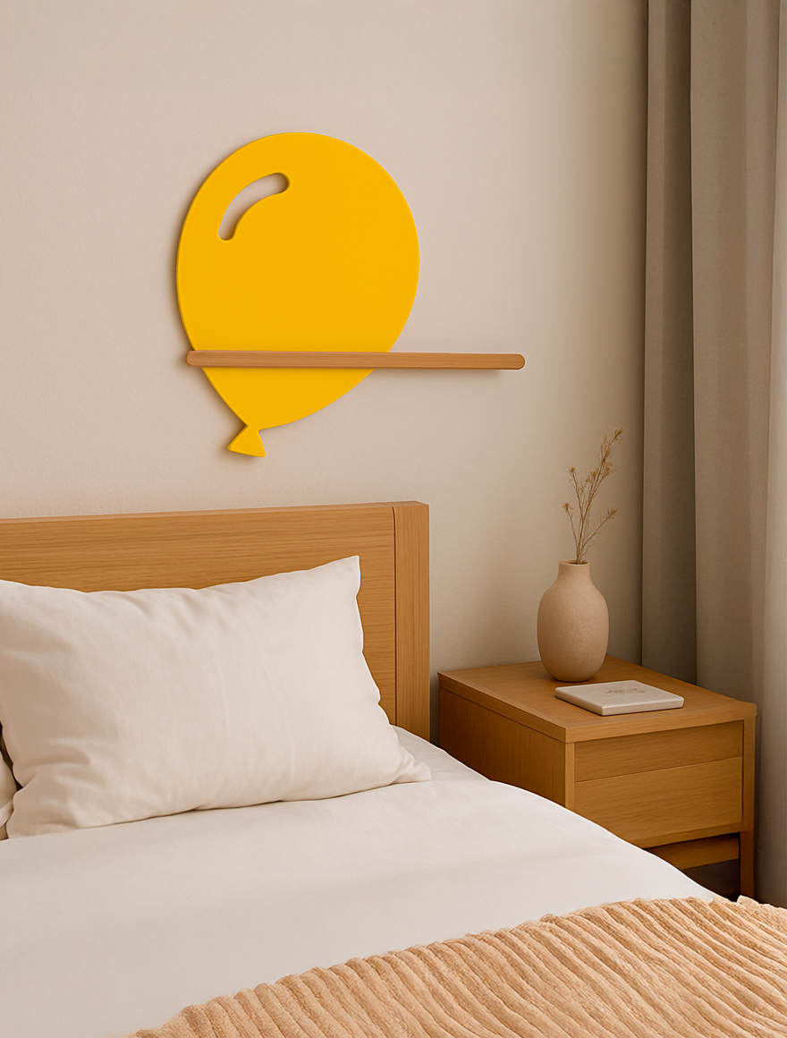 Aplică LED BALLOON 5W 4000K fără întrerup. golden CANDELLUX