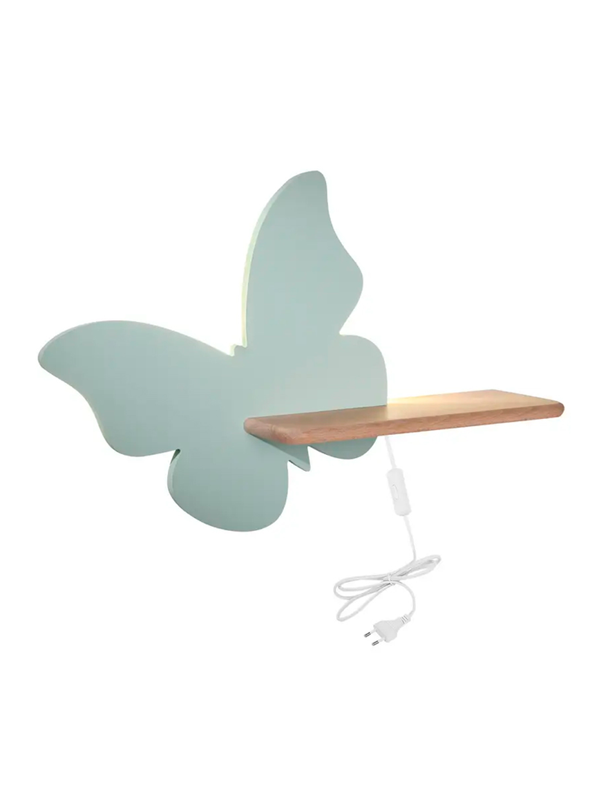 Aplică LED BUTTERFLY 5W 4000K cu întrerup. mint CANDELLUX