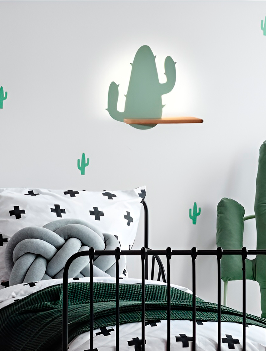 Aplică LED CACTUS-2 4W 4000K fără întrerup. green CANDELLUX