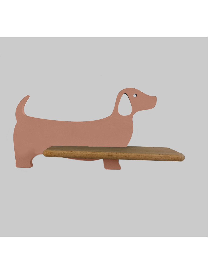 Aplică LED DOG 5W 4000K fără întrerup. pink CANDELLUX