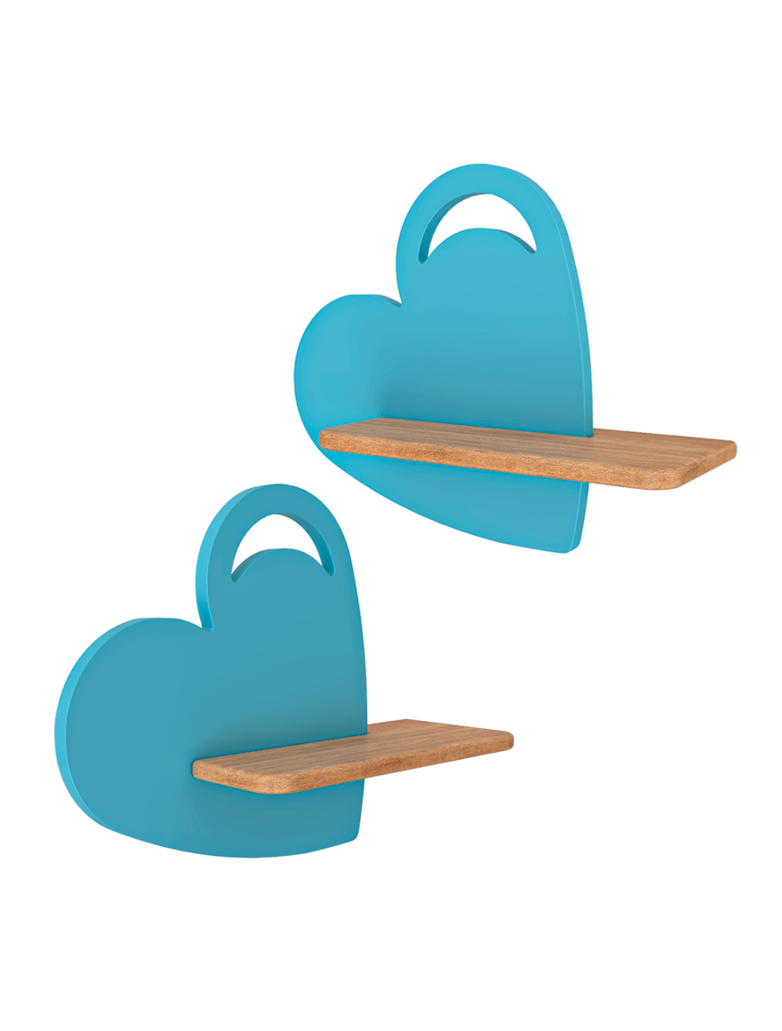 Aplică LED HEART 5W 4000K cu întrerup. blue CANDELLUX