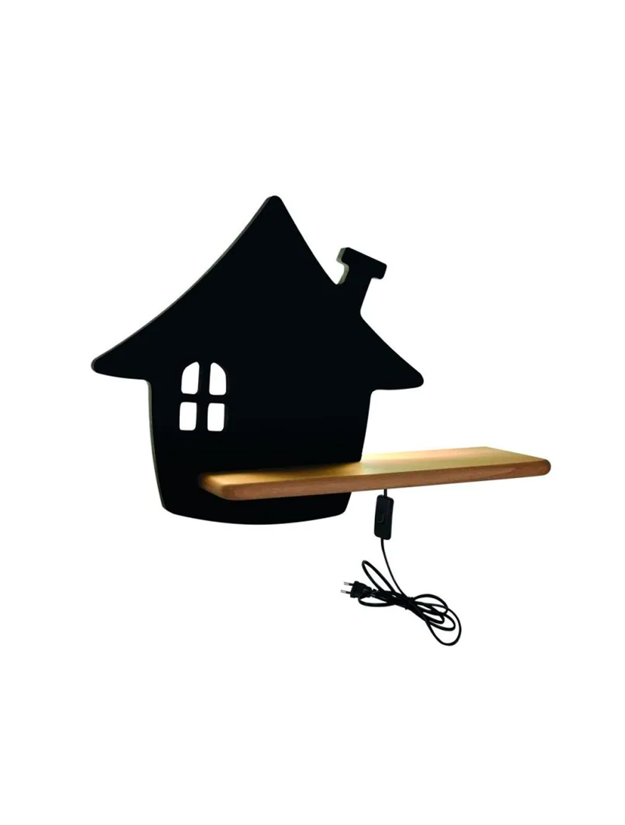 Aplică LED HOUSE 4W 4000K cu întrerup. gray CANDELLUX