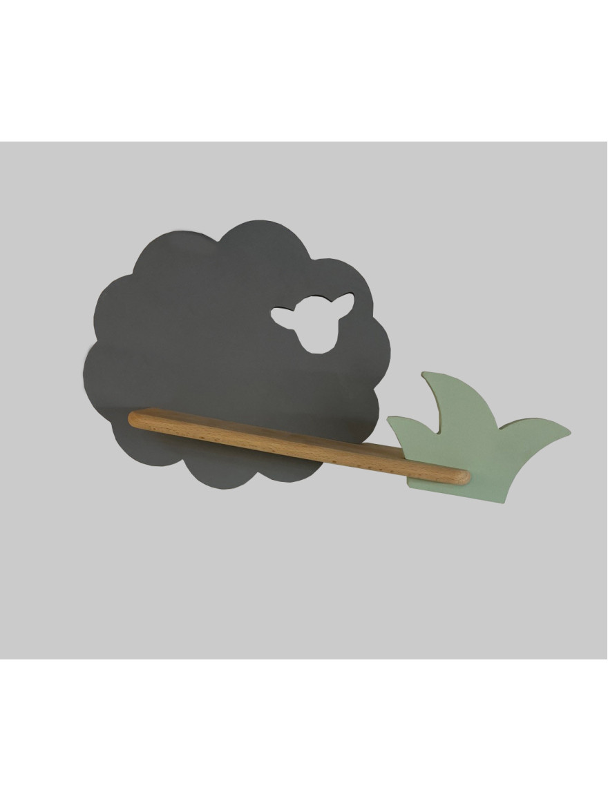 Aplică LED SHEEP 5W 4000K fără întrerup. gray+green CANDELLUX