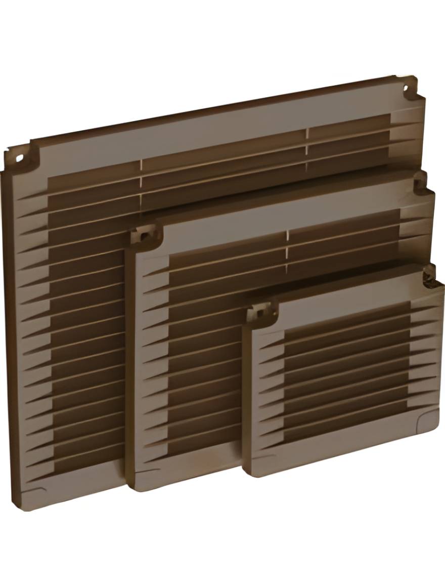 Grila de ventilare 02-324 250x250 cafenie AIRROXY