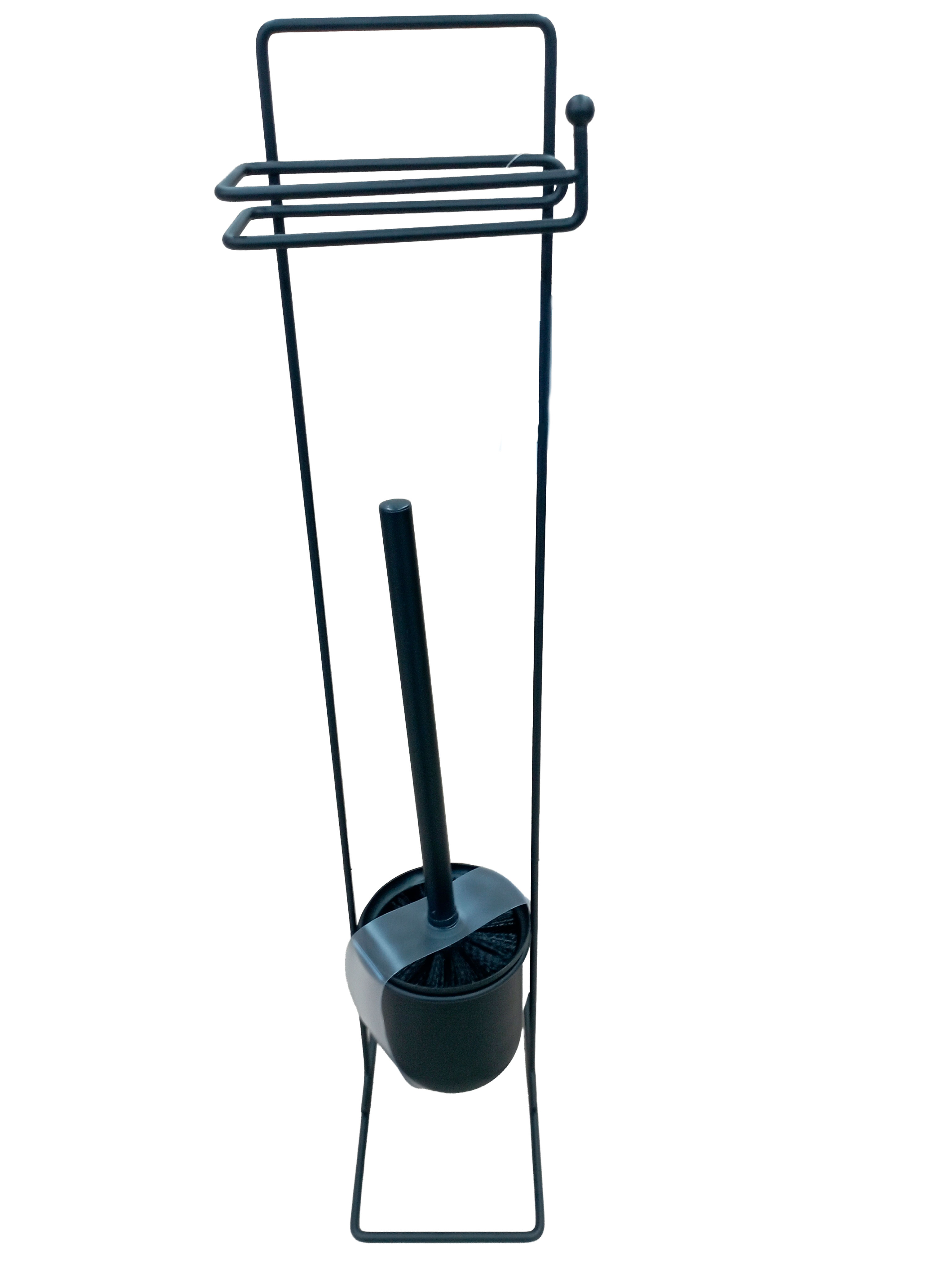 07926 Suport stationar perie wc (negru)