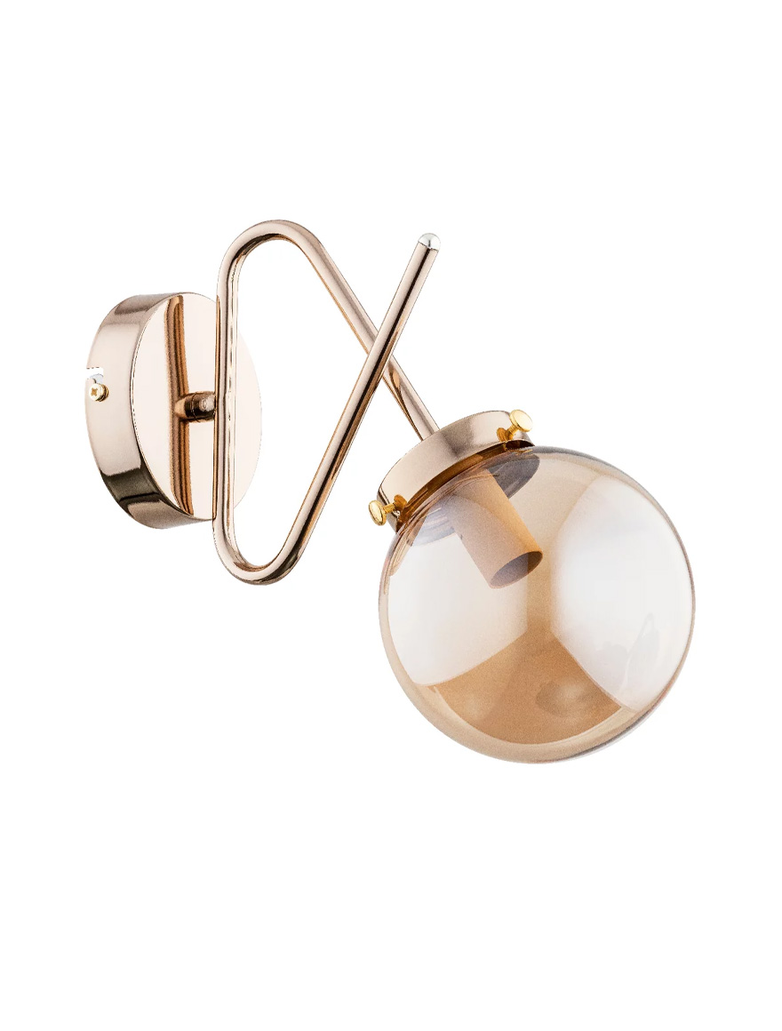 Aplică RITO 1xE14 max 40W gold ALFA