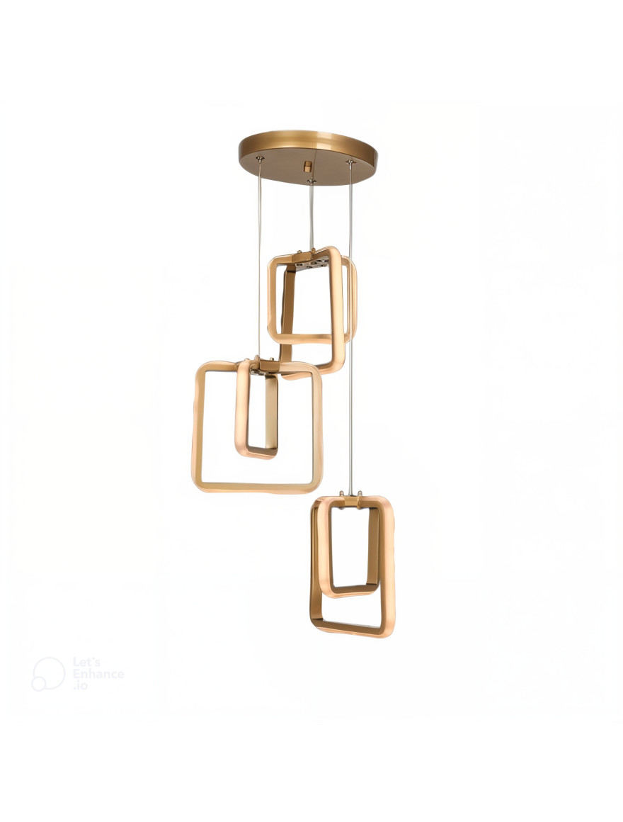 * Lustră LED FERAH 3x24W 4000K antique Begusa