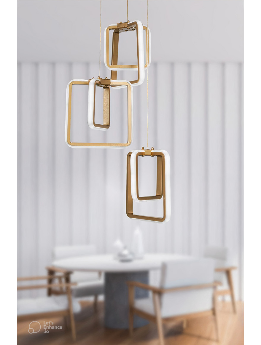 * Lustră LED FERAH 3x24W 4000K antique Begusa