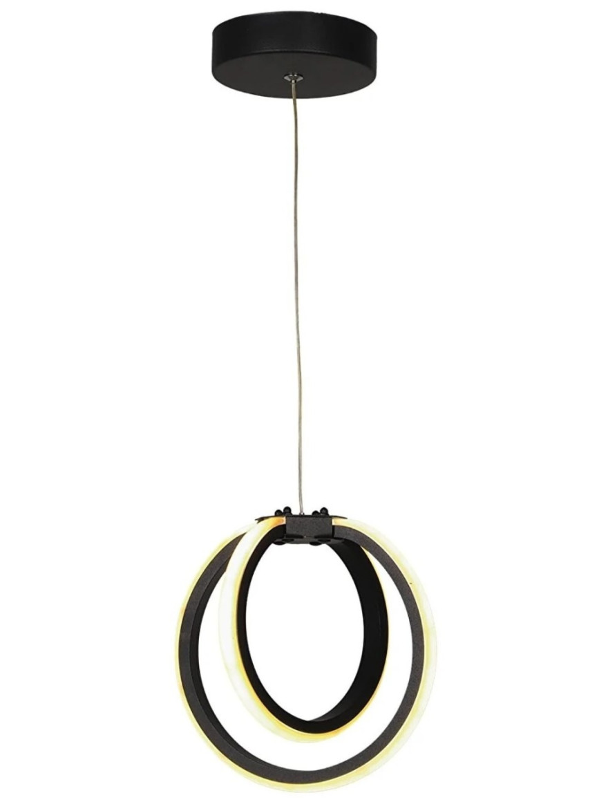 * Suspensie LED SEZEN 1x24W 4000K black Begusa