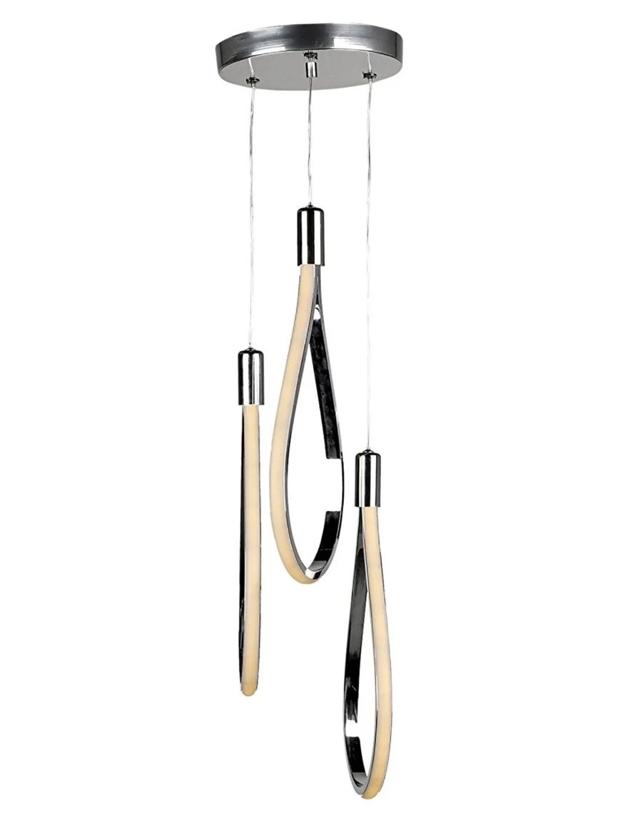 * Lustră LED TREND 3x24W 4000K chrome Begusa