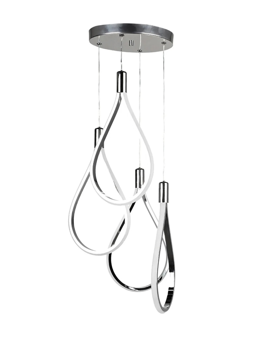 * Lustră LED TREND 4x24W 4000K chrome Begusa