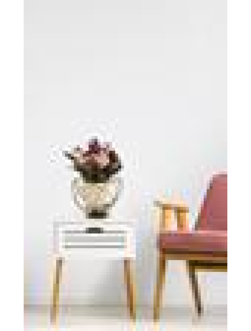 * Ghiveci cu flori+suport AQUA NO:01 h29 bronz Begusa