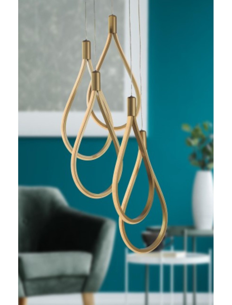 * Lustră LED TREND 5x24W 4000K antique Begusa