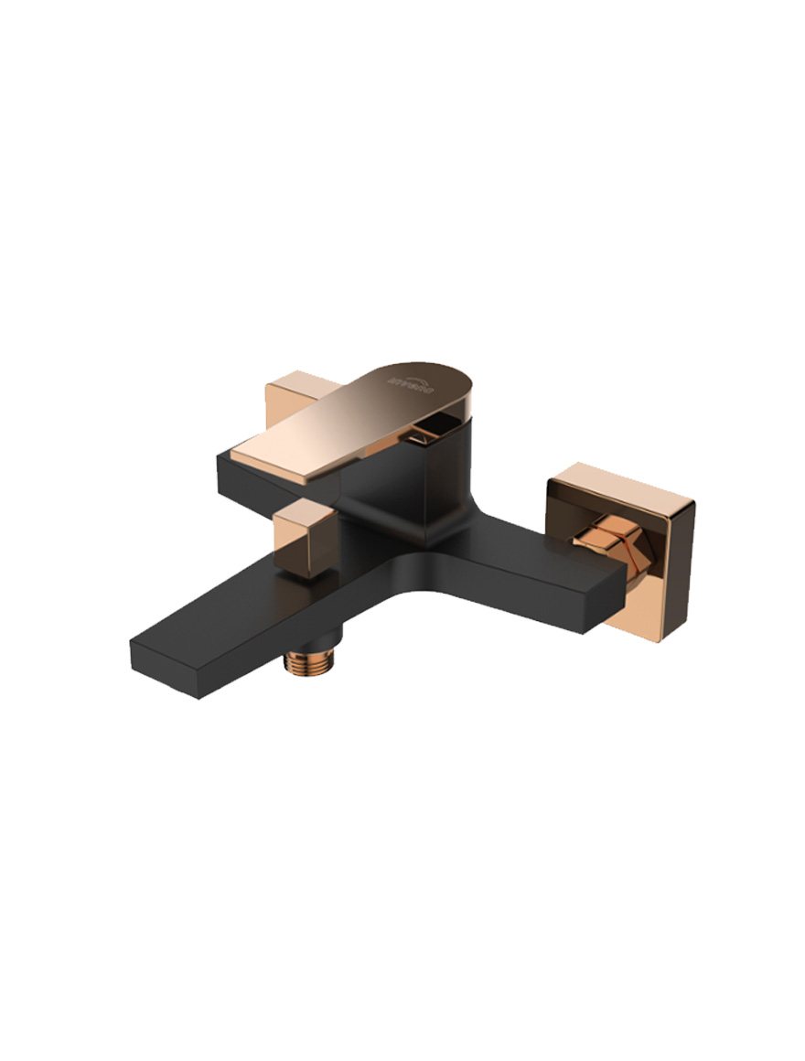 Смеситель для ванны / душа BLACK/GOLD INVENA