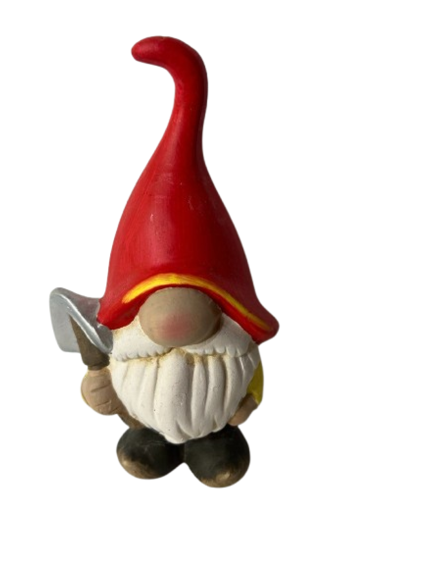 Statueta Pitic cu pălărie mare 20cm