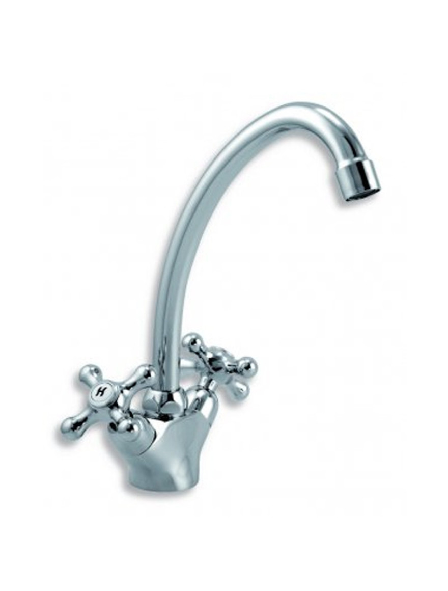 Baterie bucătărie p/u chiuvetă, chrom 6171-C1 INVENA