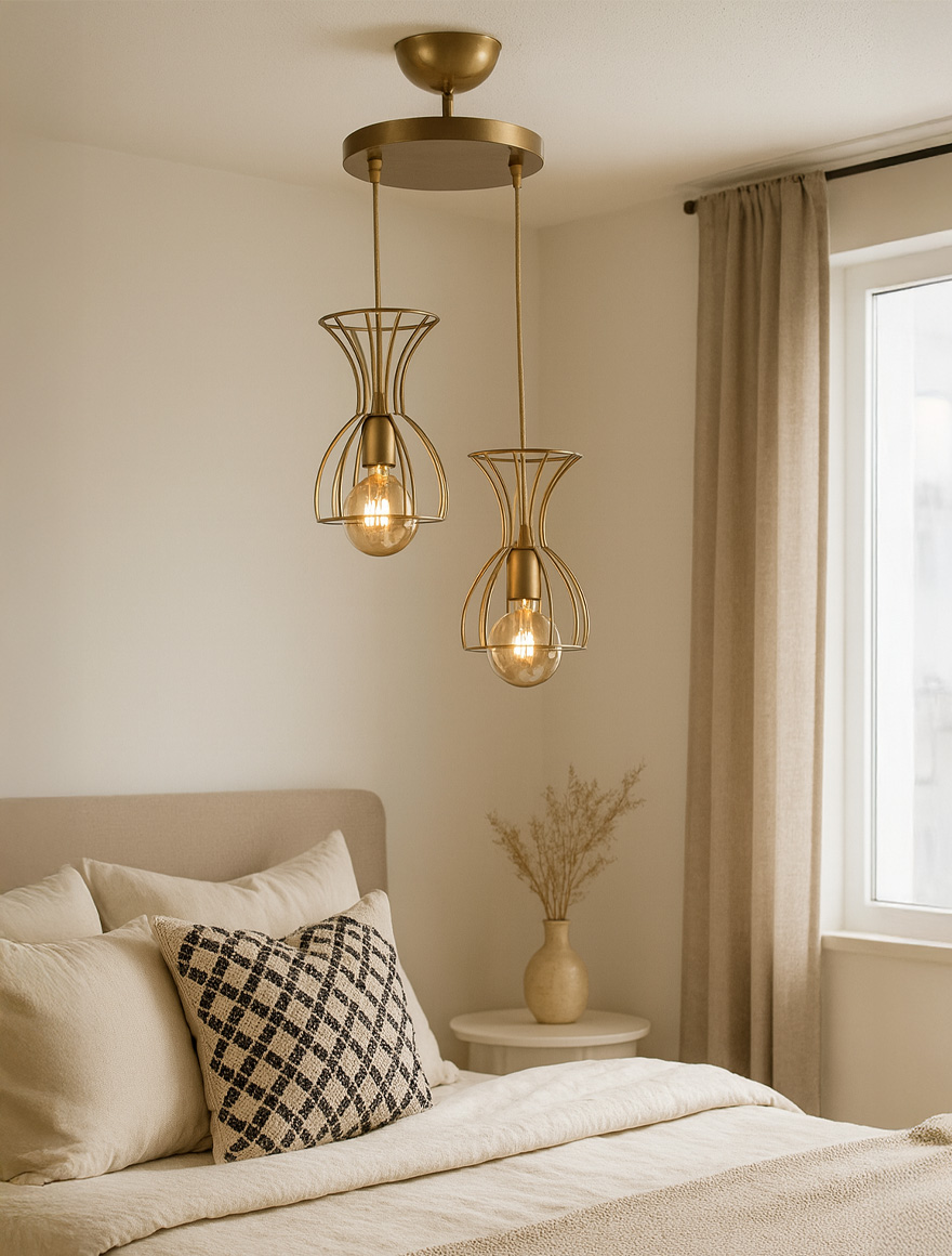 Lustra ANAFOR 2xE27 Max 60W Vintage+honey Begusa