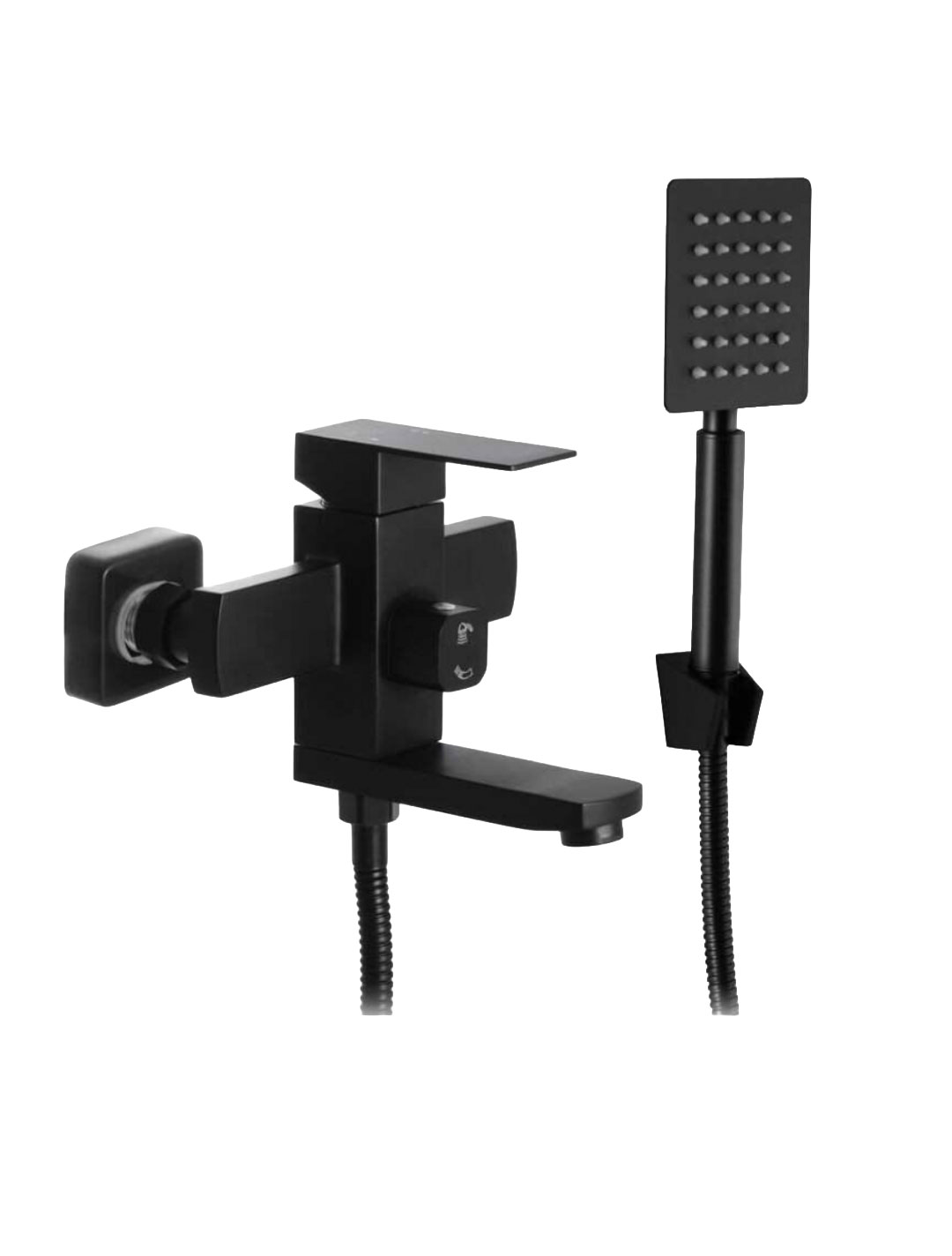 Baterie p/u cadă inox negru MIXXUS KUB-009 (EURO)