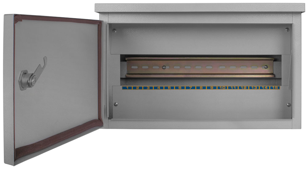 Tablou electric metal e.mbox.stand.n.15.z, IP54, extern, lăcată (210x346x120)