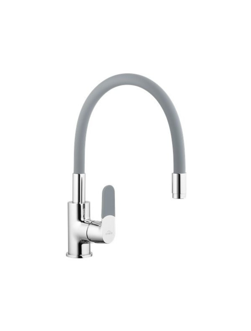 Baterie bucătărie p/u chiuvetă JOGA flexibil ,sur chrom BZ-32-L05-C INVENA