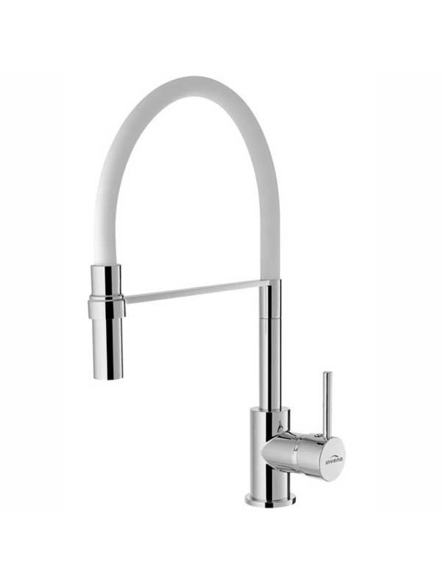 Baterie bucătărie p/u chiuvetă MAGNETIC alb BZ-30-L02-C INVENA