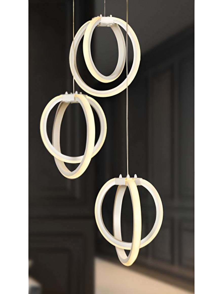 Lustră LED SEZEN 3x24W 4000K white Begusa 2