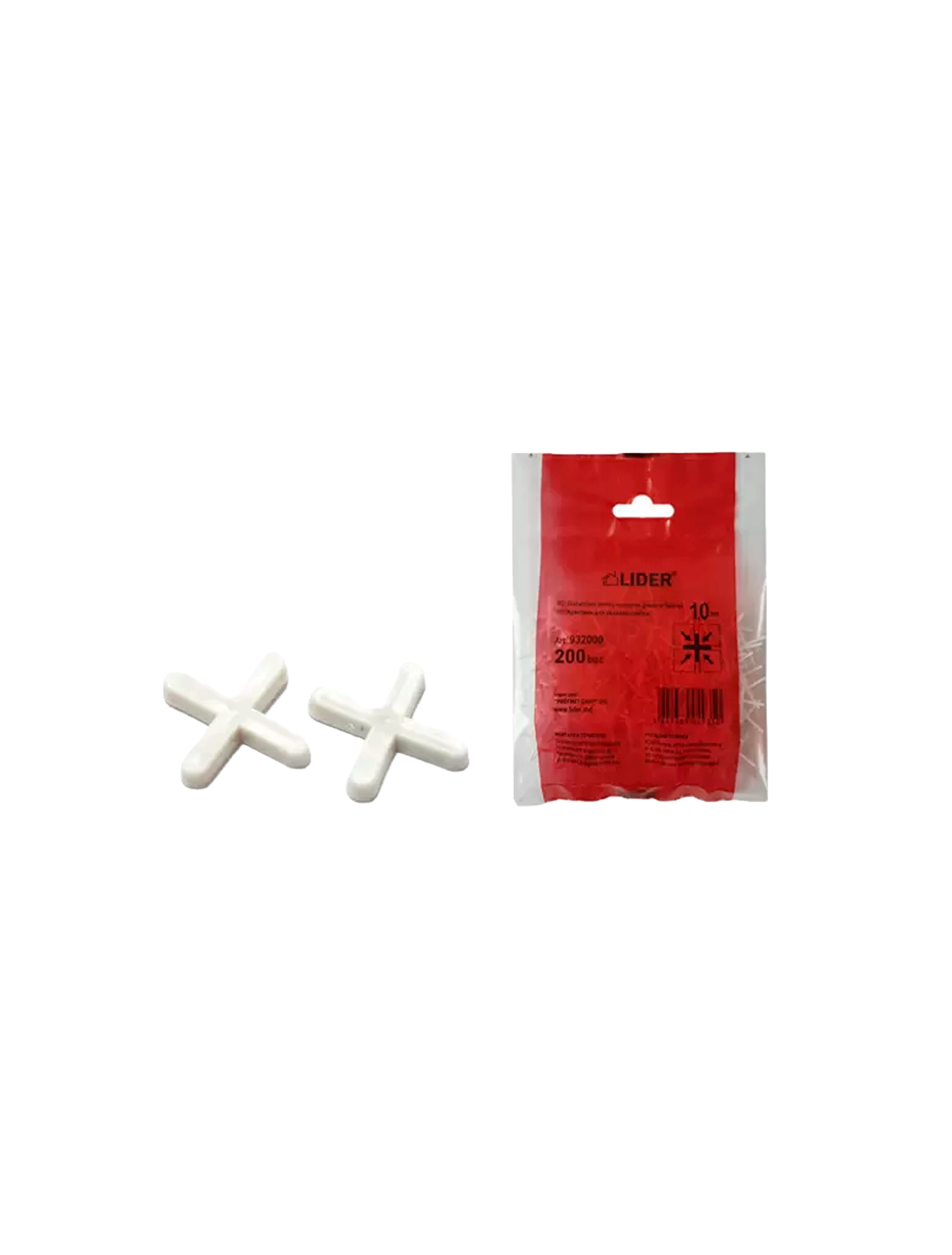 932053 Clipsuri p/u sistem de nivelare gresie, faianță 1,0 mm 50 buc.