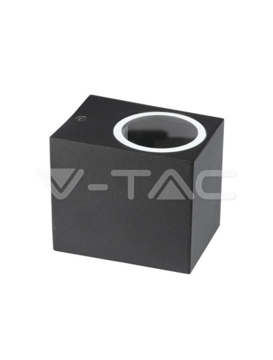 * Corp de Iluminat grădină 1xGU10 max35W 220V IP44 pătrat negru V-TAC