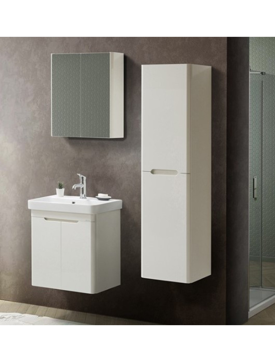 Dulap cu oglindă Martat Rio 55(white) 50cm