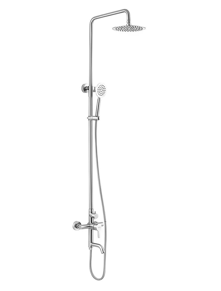 Coloană de duș cu baterie Inox 27588