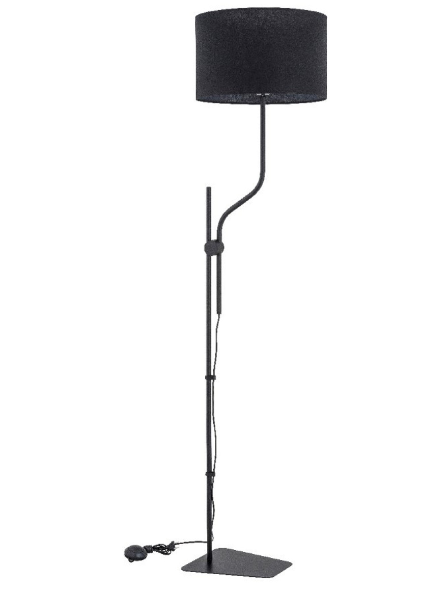 * Lampadar GLORI 1xE27 max 60W black ALFA