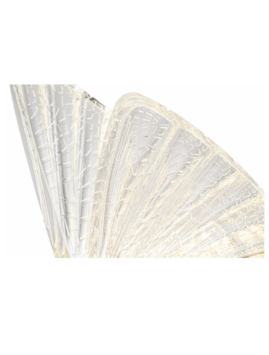 Lampă de masă LED JH-973 L18xH41cm,5W,Metal+Acryl,Gold LuminaLED