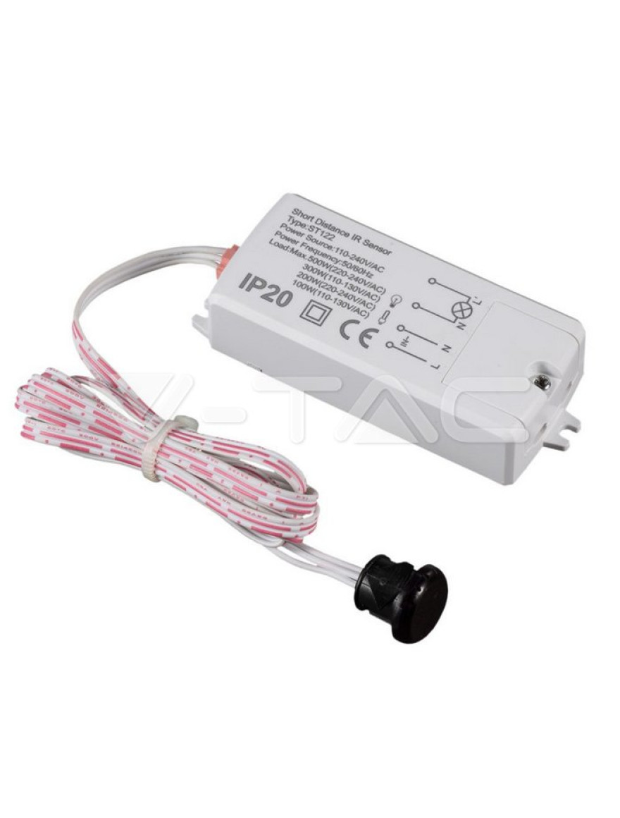 Sensor mișcare mână 360° dist.6cm max200W 240V V-TAC
